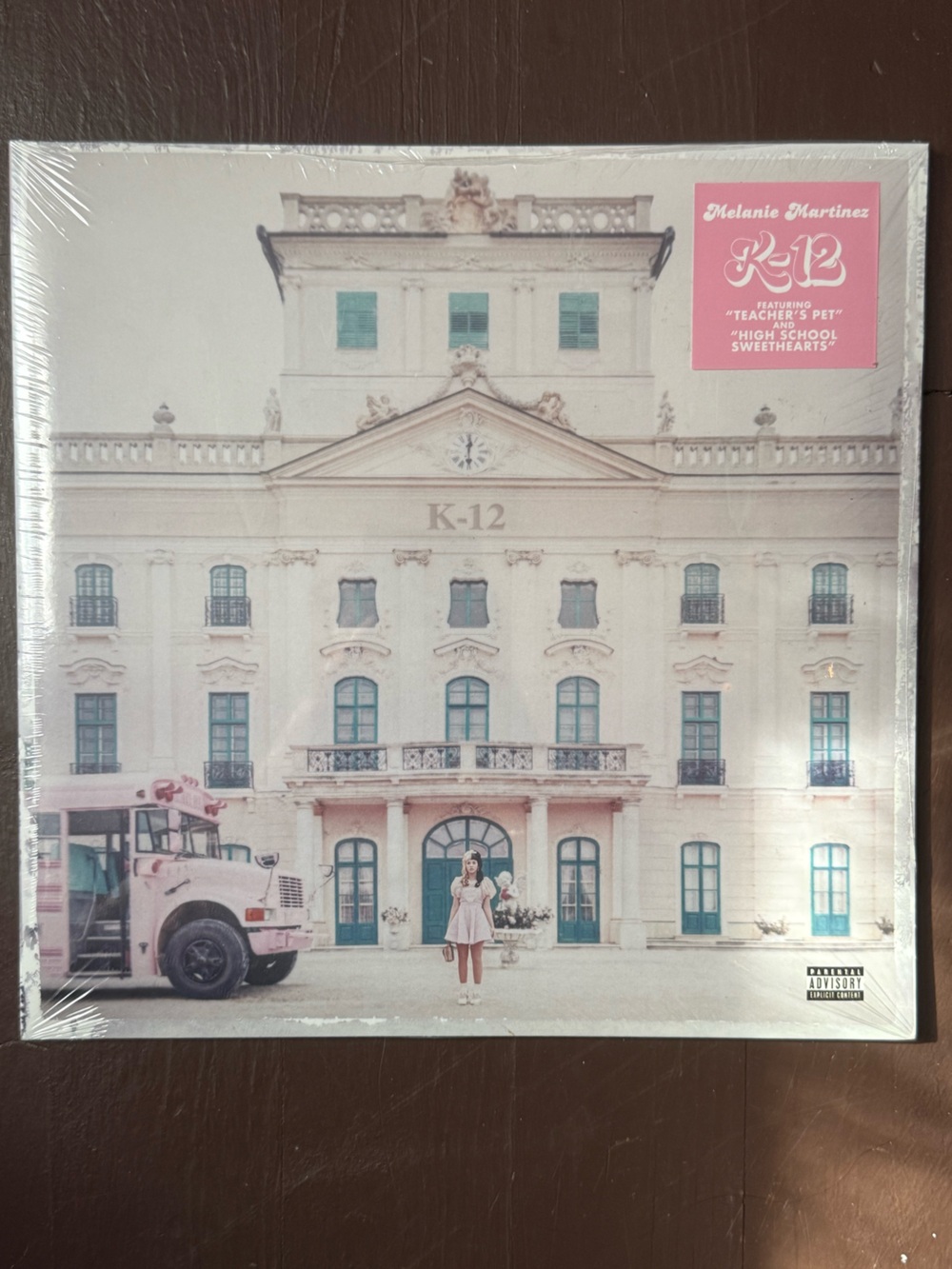 K-12 Pastel Pink Vinyl